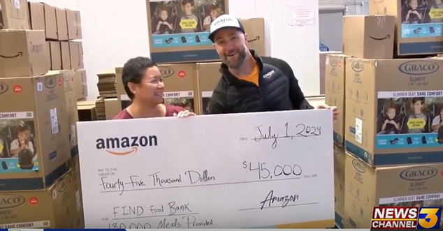 amazon donations
