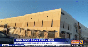 FIND food bank new warehouse