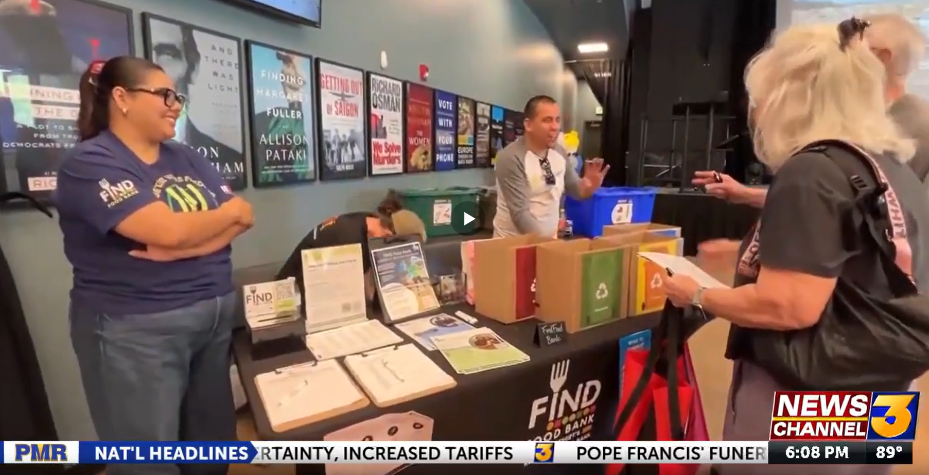 FIND Food Bank Joins the City of Rancho Mirage at their first Earth Day Celebration at library